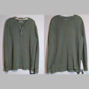 Set of 2 Eddie Bauer Thermal Long sleeve Green